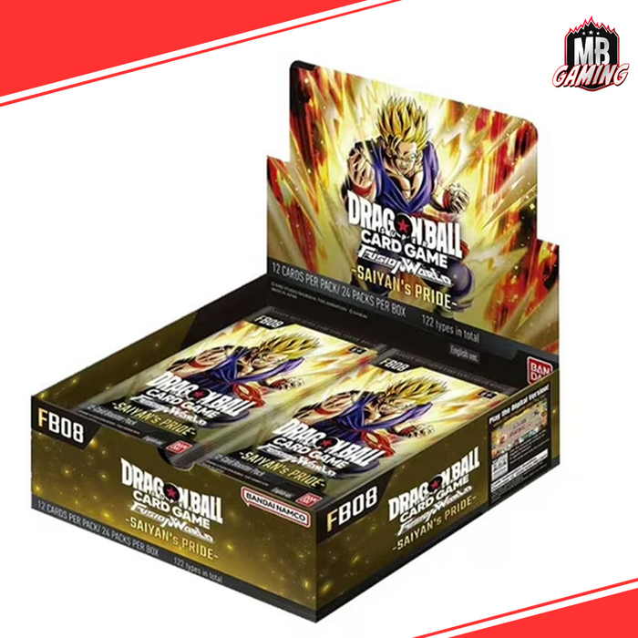 Dragon Ball Super: Saiyan's Pride Booster Box (FB-08)