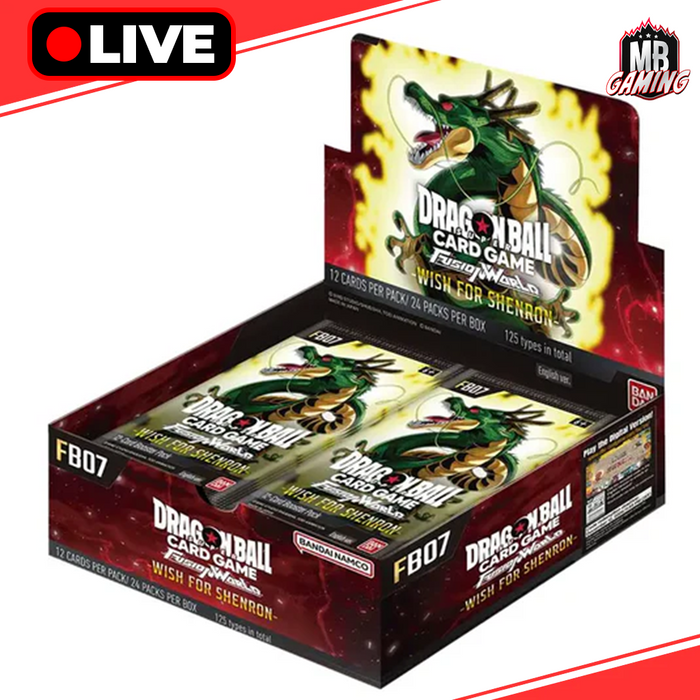 Dragon Ball Super Fusion World: Wishes for Shenron Booster Box (FW-07)