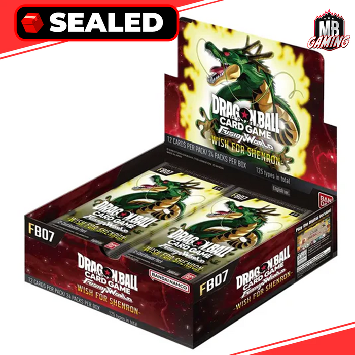 Dragon Ball Super Fusion World: Wishes for Shenron Booster Box (FW-07)