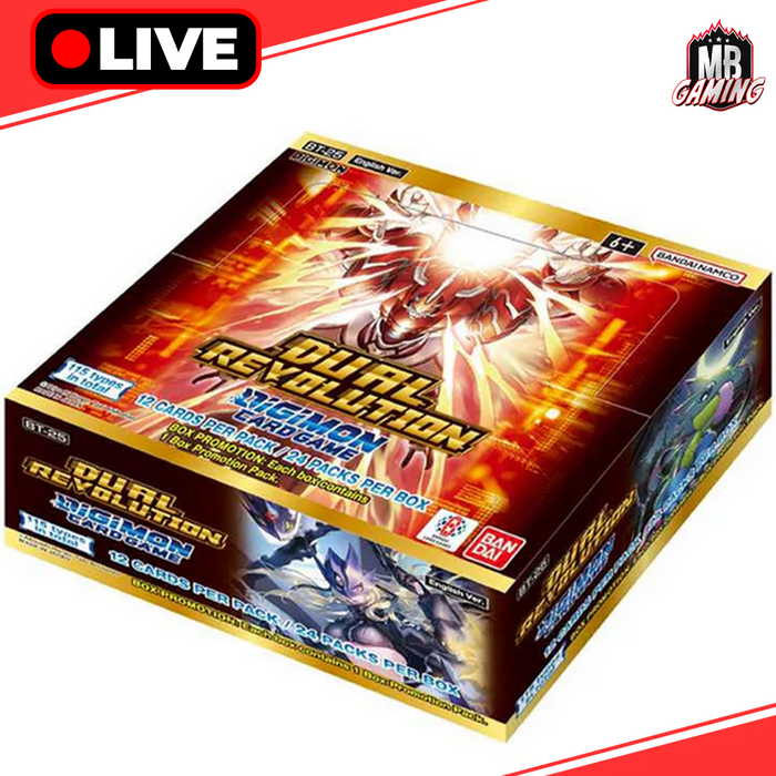 Digimon: Dual Revolution Booster Box [BT-25]