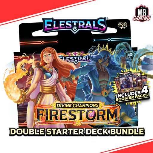 Elestrals: Firestorm - Hestia vs Poseidon Double Starter Deck (Includes 4 Packs)