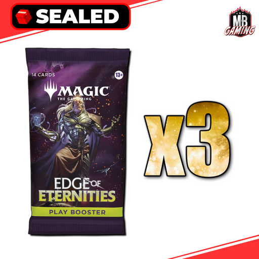 Magic the Gathering: Edge of Eternity Play Booster Pack x3