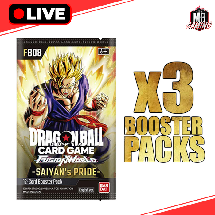Dragon Ball Super: Saiyan's Pride Booster Box (FB-08)