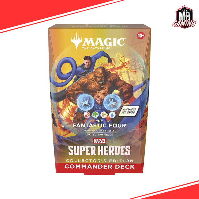 MAGIC THE GATHERING: MSH MARVEL SUPER HEROES COLLECTOR COMMANDER DECK
