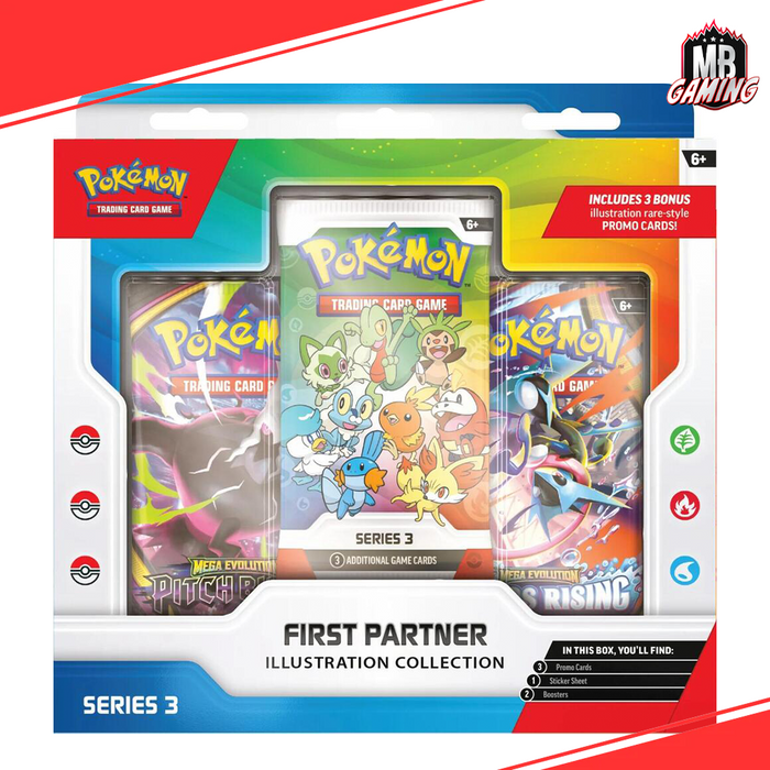 Pokemon: First Partner Illustration Series Box (Series 3)