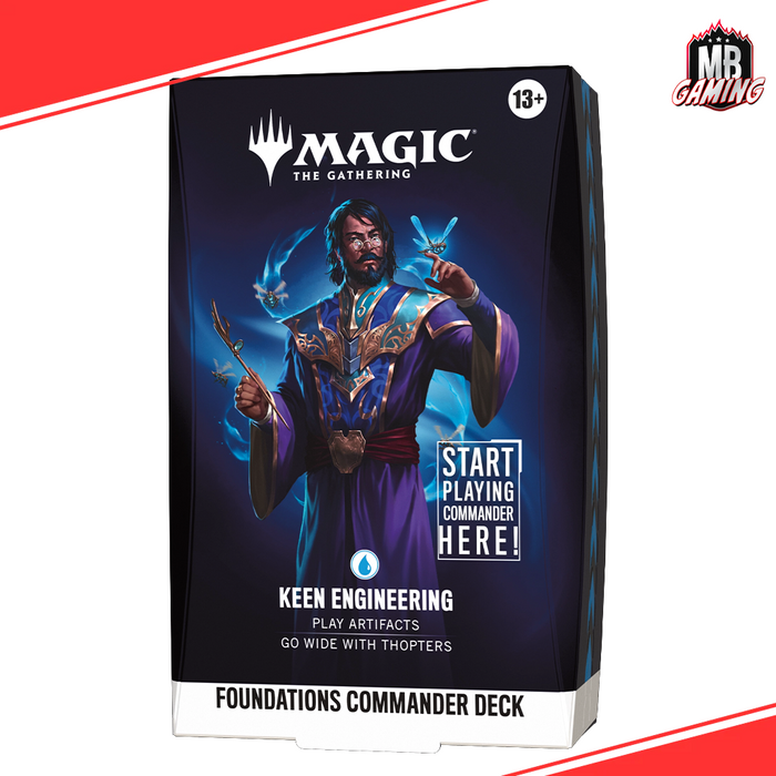 Magic The Gathering: Foundations Commander Deck (Choose Your Deck)