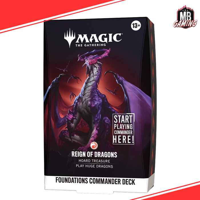 Magic The Gathering: Foundations Commander Deck (Choose Your Deck)