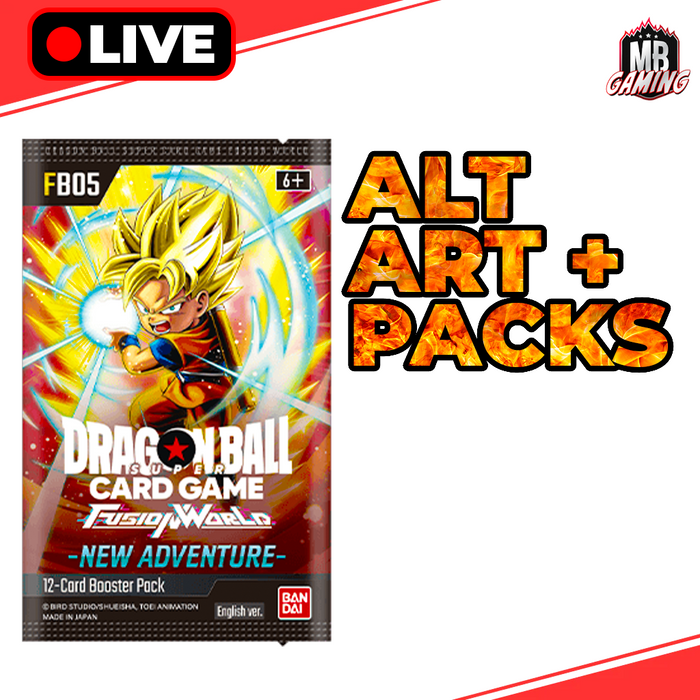 Dragon Ball Super: New Adventure Booster Pack (FB05) x3