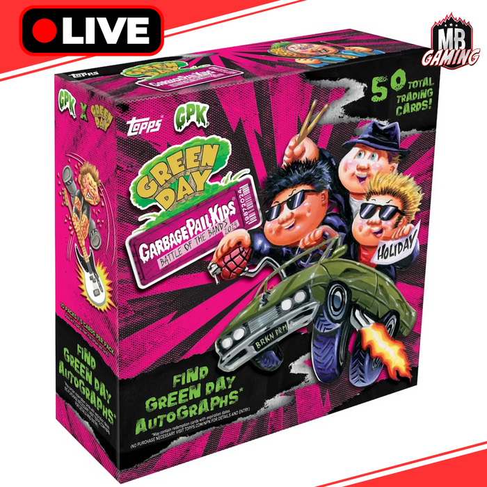 Topps: 2024 Garbage Pail Kids Battle of the Bands - Green Day Box