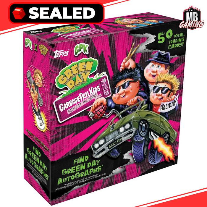 Topps: 2024 Garbage Pail Kids Battle of the Bands - Green Day Box