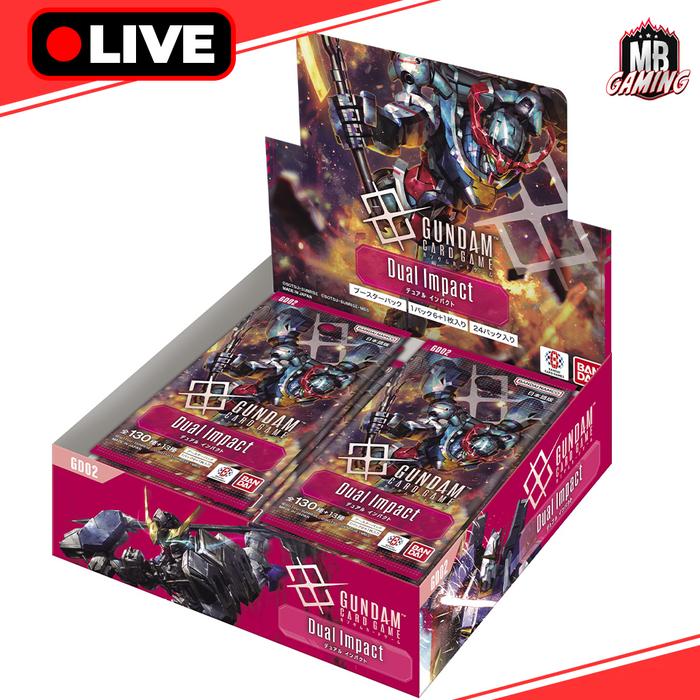 Gundam Card Game: Dual Impact Booster Box (GD02)