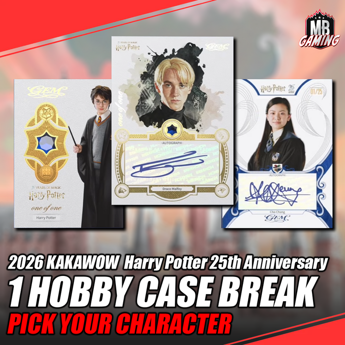2026 KAKAWOW GEM Harry Potter 25th Anniversary - 1-Case - Pick Your Character Break