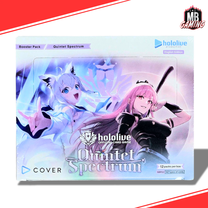 Hololive Card Carme: Quintet Spectrum Booster Box