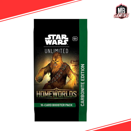 Star Wars Unlimited: Homeworlds Carbonite Booster Pack x1