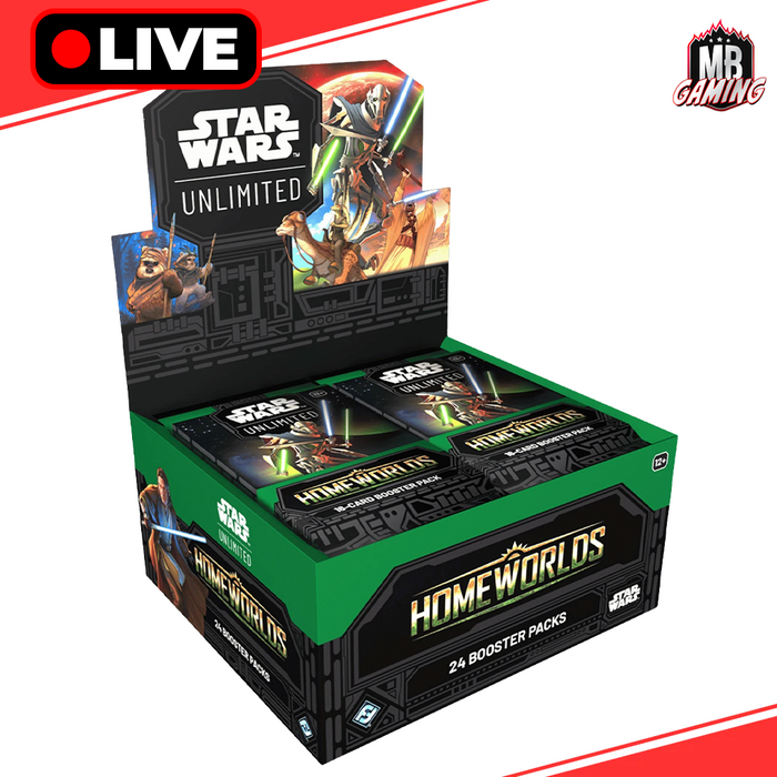 Star Wars Unlimited: Homeworlds Booster Box