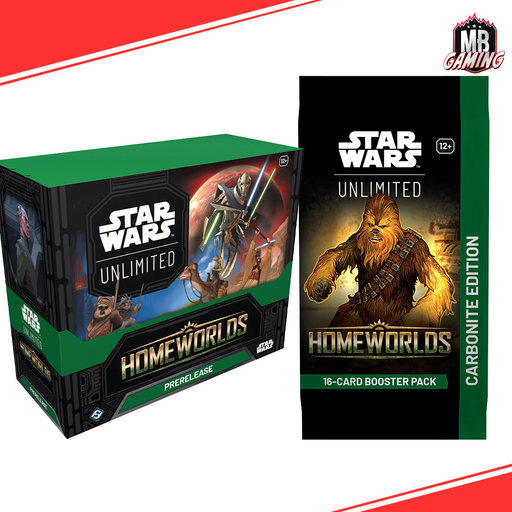 Star Wars Unlimited: Homeworlds Carbonite Booster Pack + Pre-Release Kit