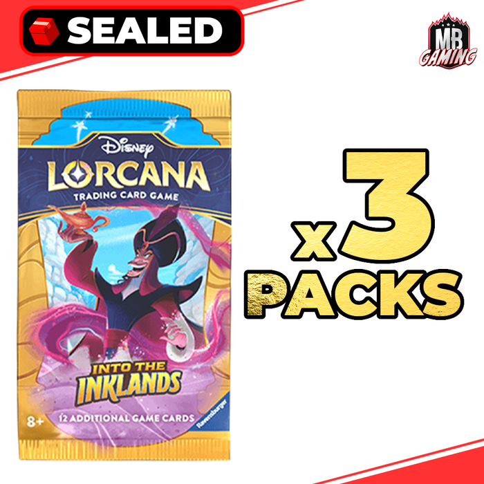 Lorcana: Into the Inklands Booster Pack x3