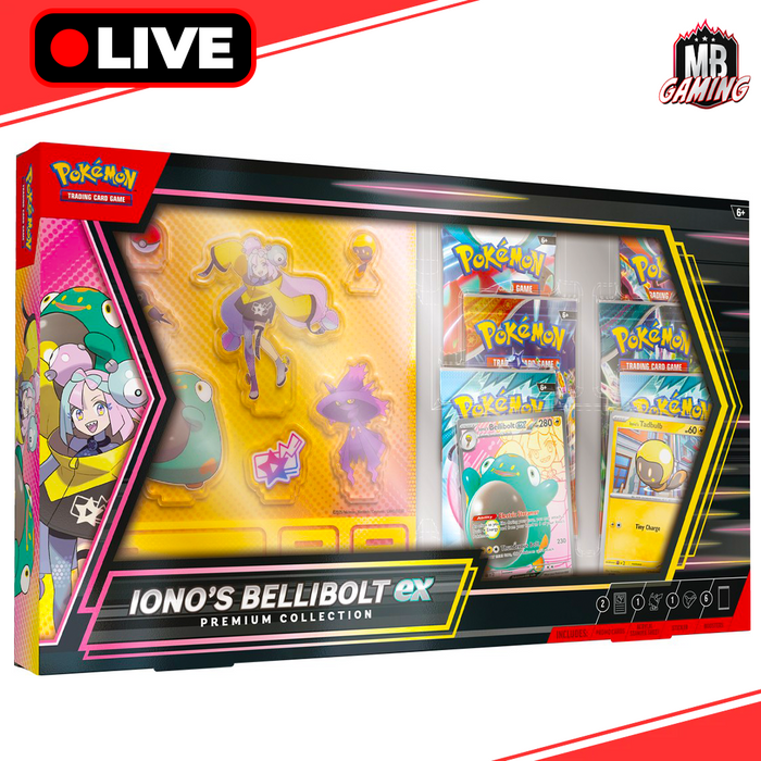 Pokemon: Iono's Bellibolt ex Premium Collection Box