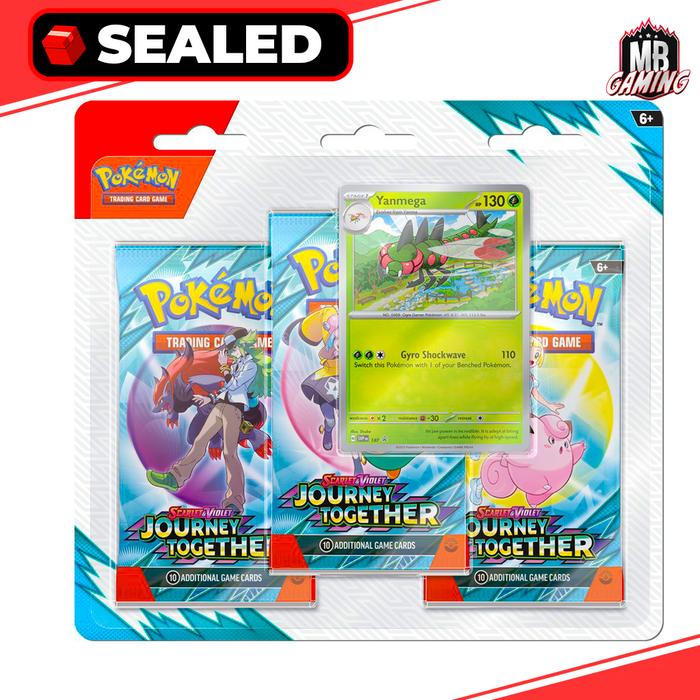 Pokemon: Journey Together 3-Pack Blister (SV09)