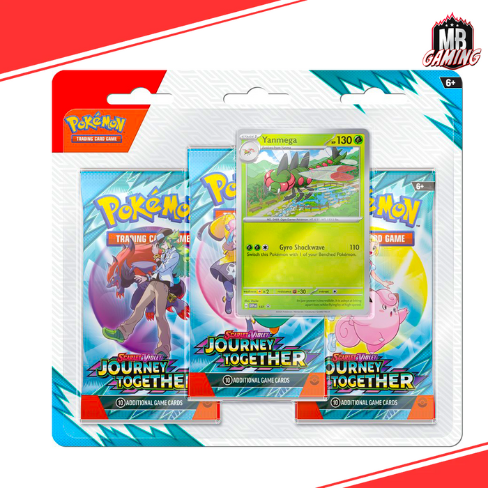 Pokemon: Journey Together 3-Pack Blister (SV09)