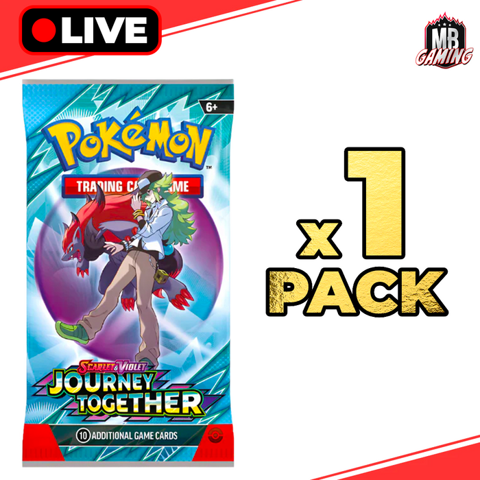 Pokemon: Journey Together Booster Pack x3 (SV09)