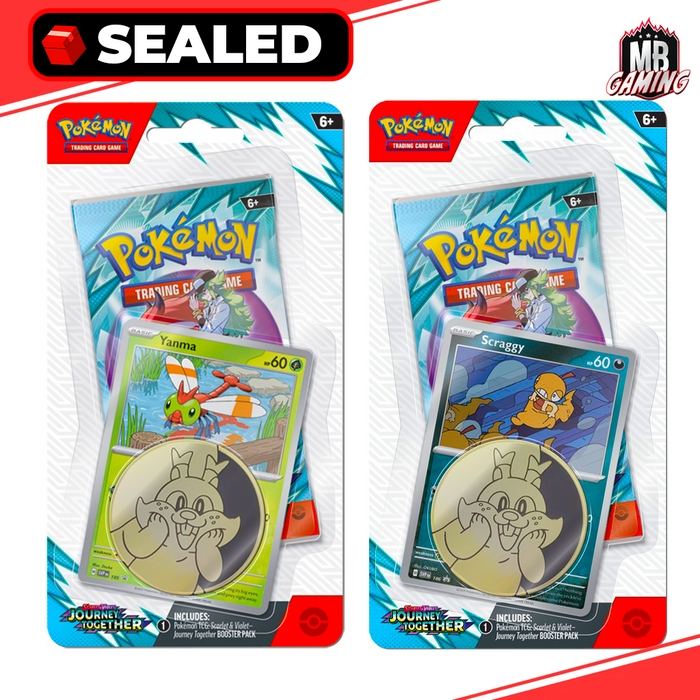 Pokemon: Journey Together Checklane Blister (Set of 2) (SV09)