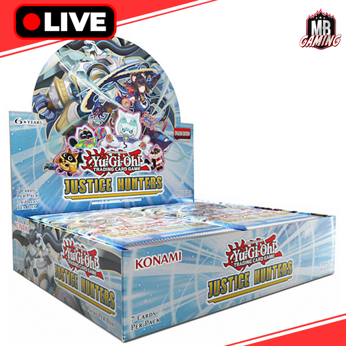 Yu-Gi-Oh! Justice Hunters Booster Box
