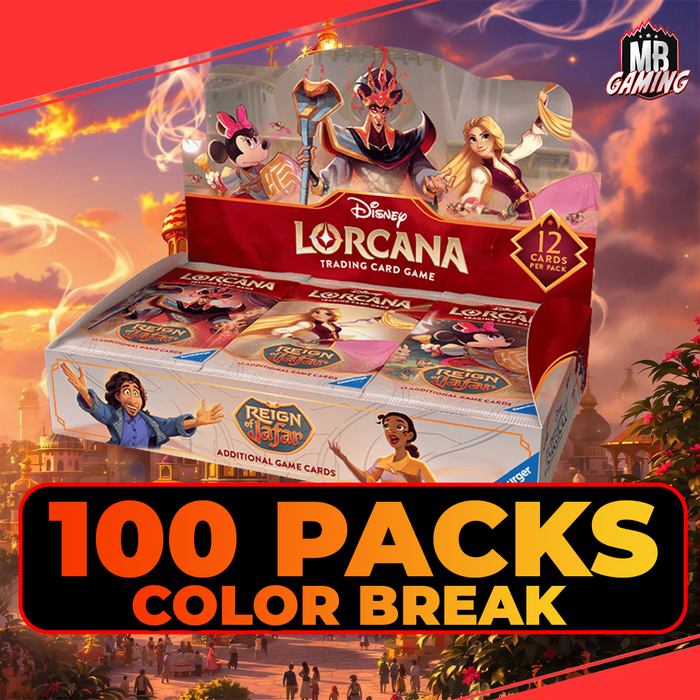 Lorcana: Reign of Jafar - Pick Your Color - 4 Box (Case) Break