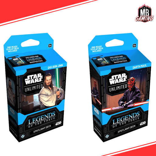 Star Wars Unlimited: Legends of the Force Spotlight Deck (Starter Includes 1 Pack)