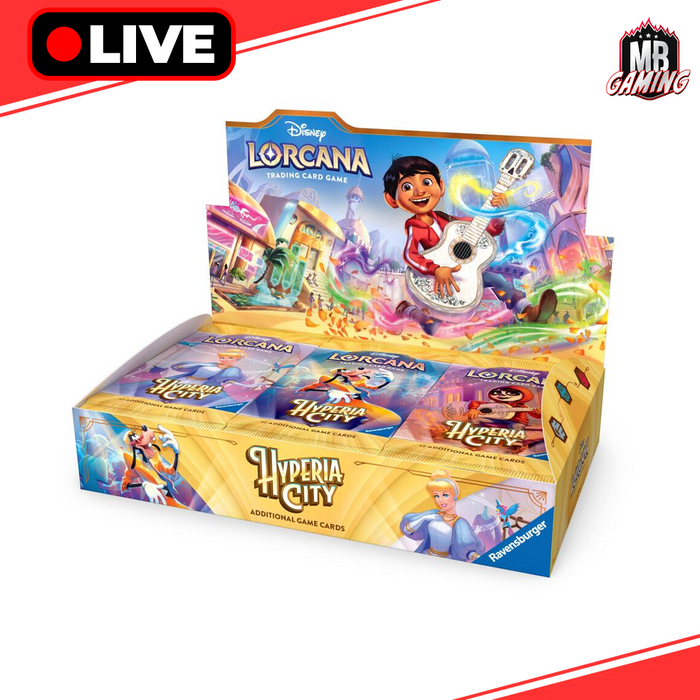 Disney Lorcana: Hyperia City Booster Box