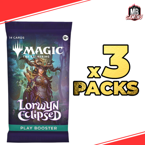 Magic The Gathering: Lorwyn Eclipsed Play Booster Pack x3