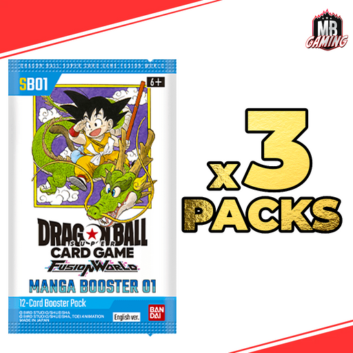 Dragon Ball Super: Manga Booster Pack x3 (SB-01)