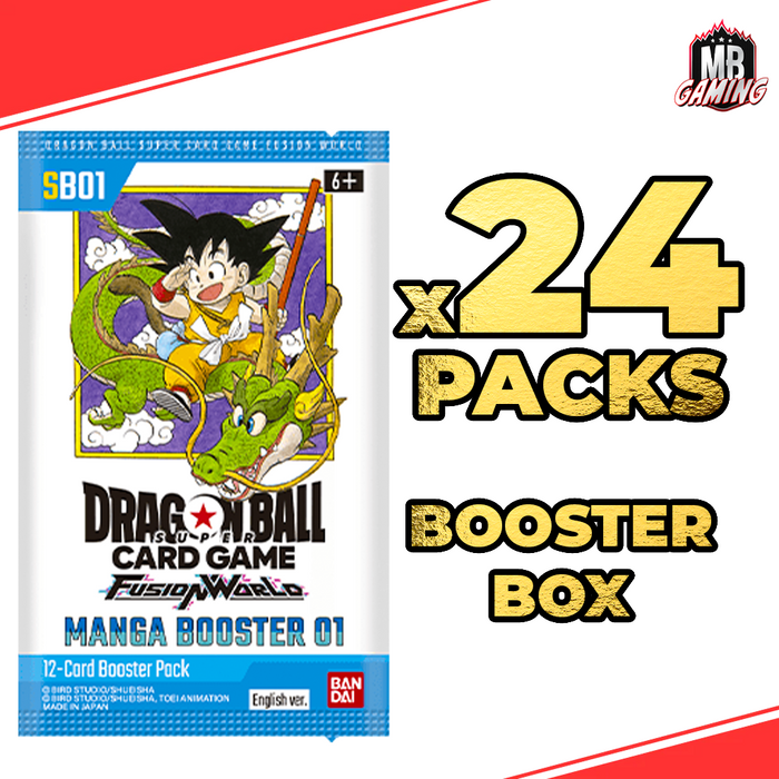 未開封】ドラゴンボール MANGA BOOSTER 01 BOX 4BOX 未開封】ドラゴンボール MANGA BOOSTER 01 BOX 4BOX