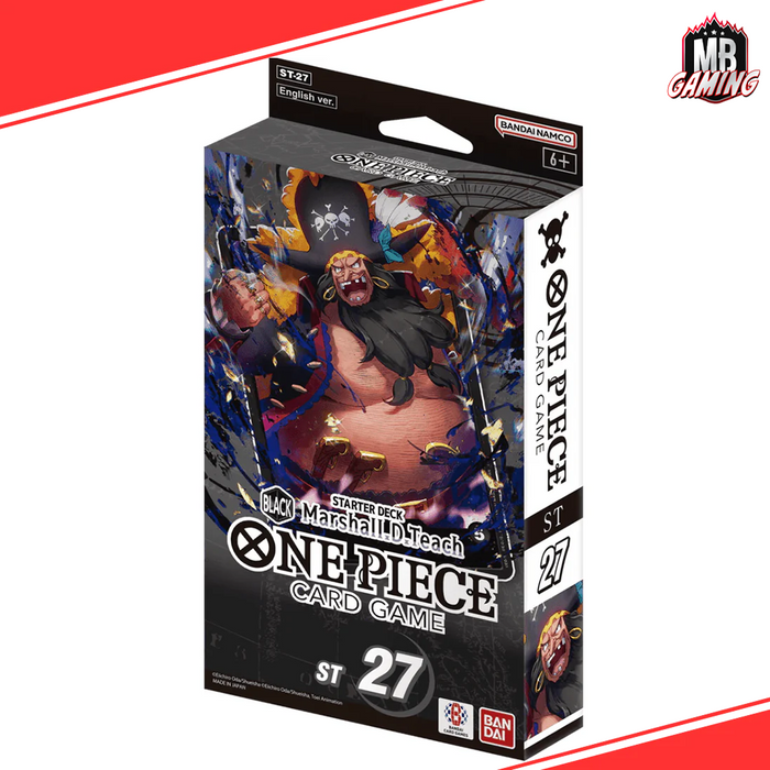 One Piece: Marshall.D.Teach Starter Deck [ST-27]