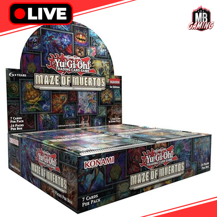 Yu-Gi-Oh!: Maze of Muertos Booster Box [1st Edition]