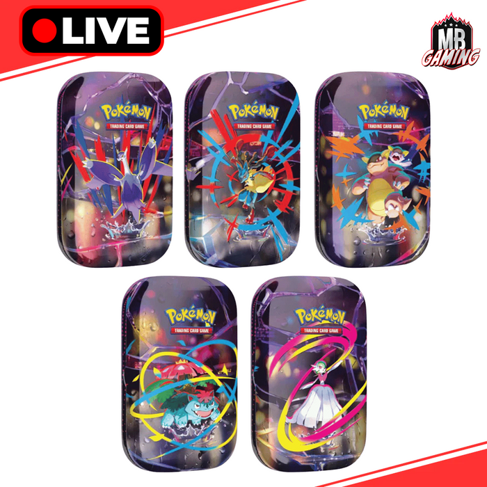 Pokemon: Mega Evolution Mini Tin (Set of 5 Mini Tins)