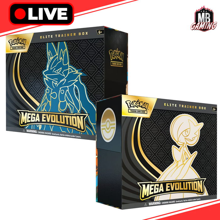 Pokemon: Mega Evolutions Elite Trainer Box (Choose Your ETB)
