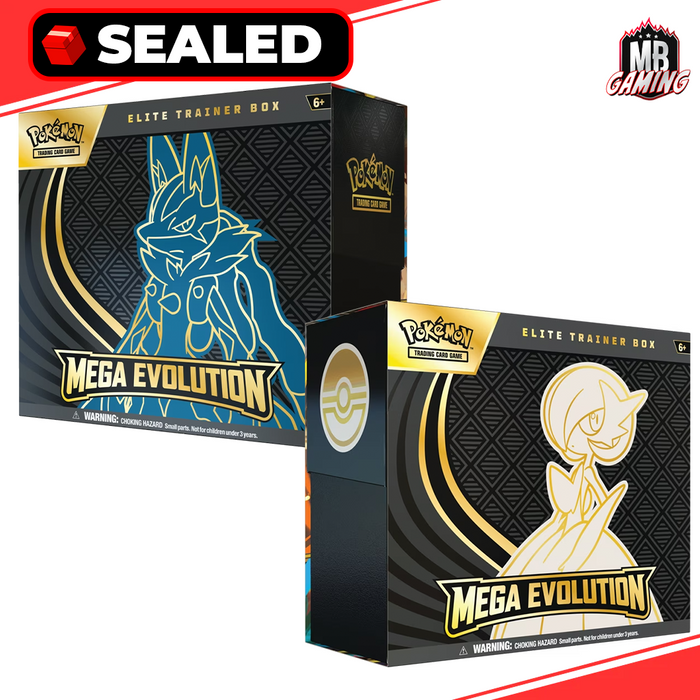 Pokemon: Mega Evolutions Elite Trainer Box (Choose Your ETB)
