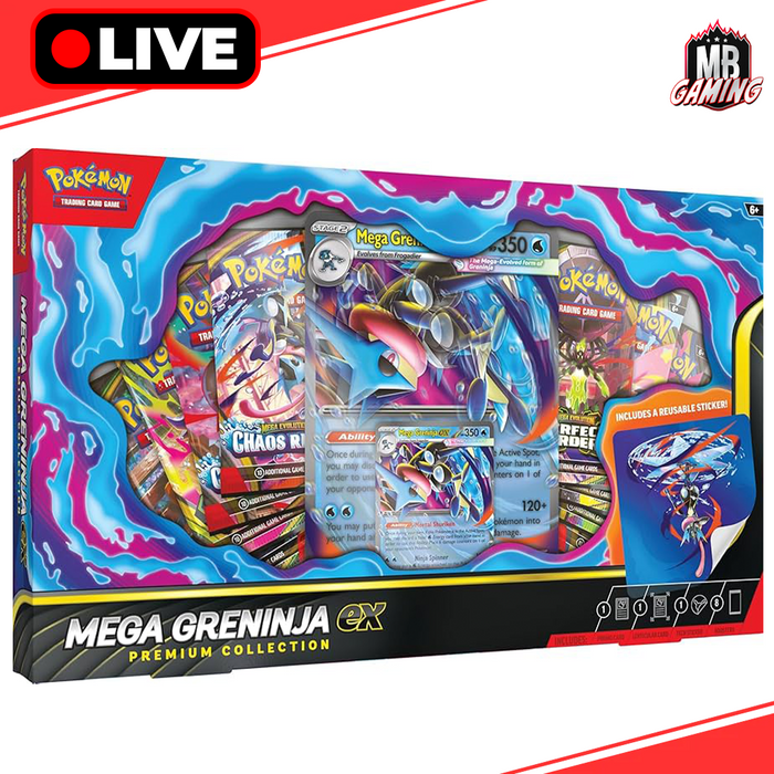 Pokemon: Mega Greninja ex Premium Collection