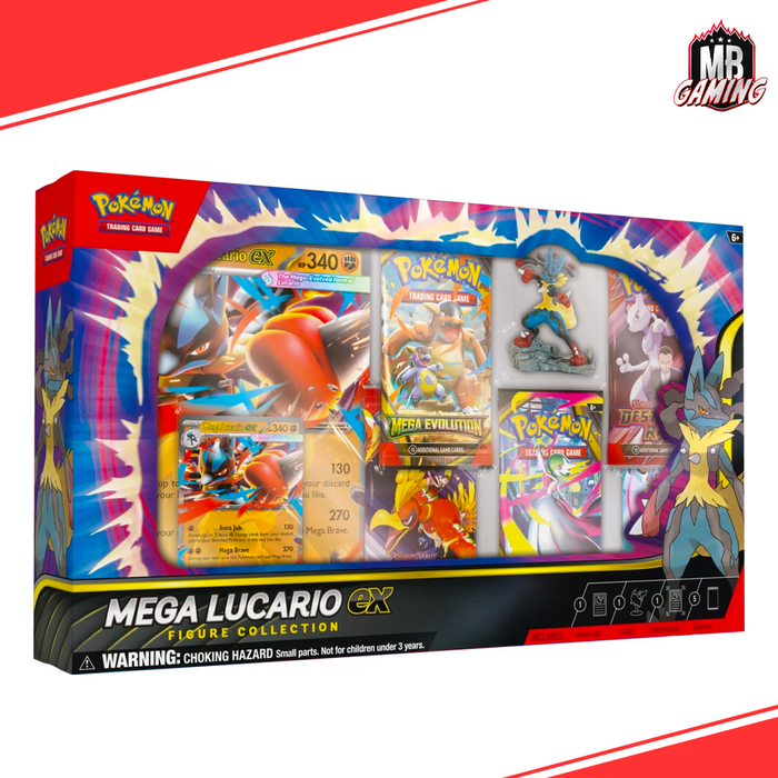 Pokemon: Mega Lucario ex Figure Collection