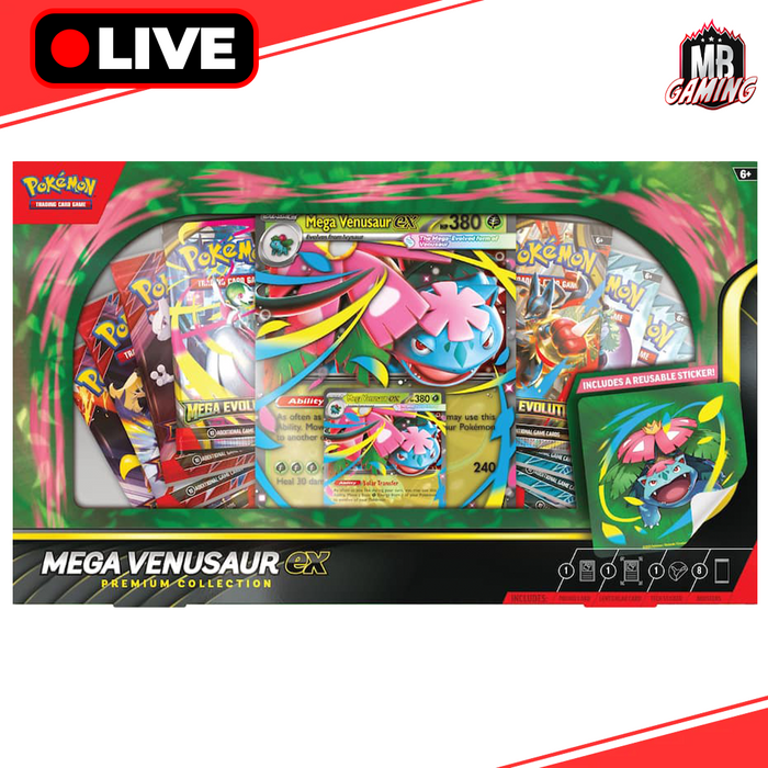Pokemon: Mega Venusaur ex Premium Collection