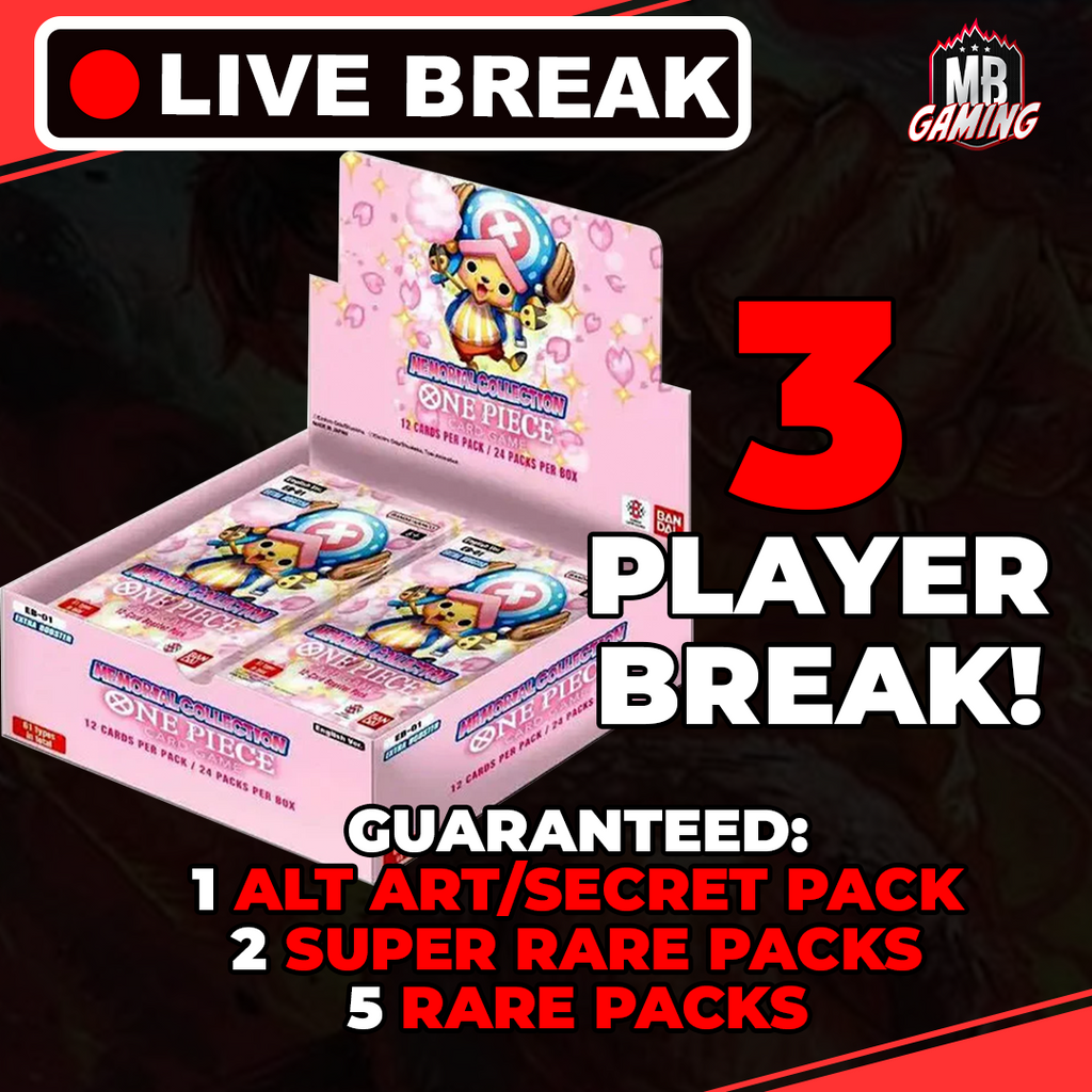 One Piece: Memorial Collection Booster Box [8 Booster Special Pack Break]