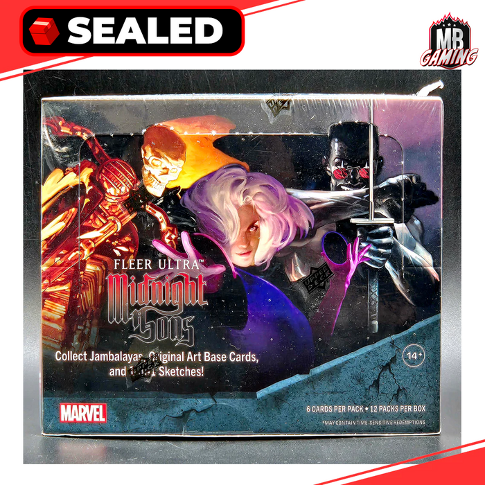 Marvel: 2023 Upper Deck Fleer Ultra Midnight Sons Hobby Box