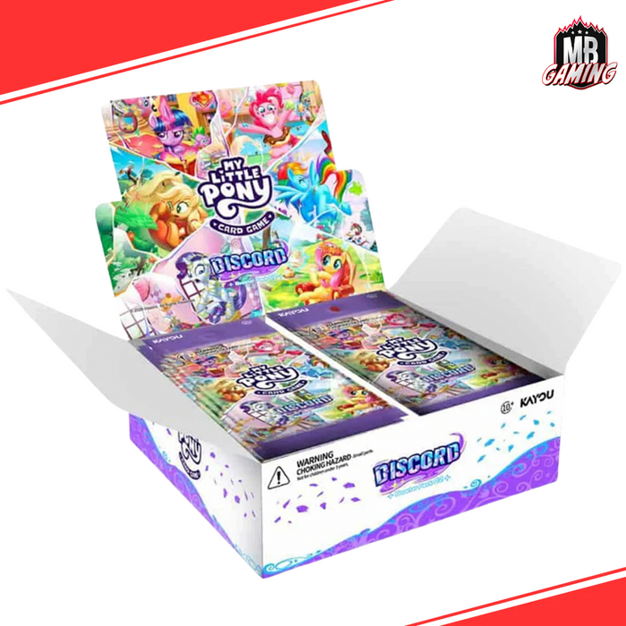 KAYOU: My Little Pony Trading Card Game BP02 Discord - Display Box
