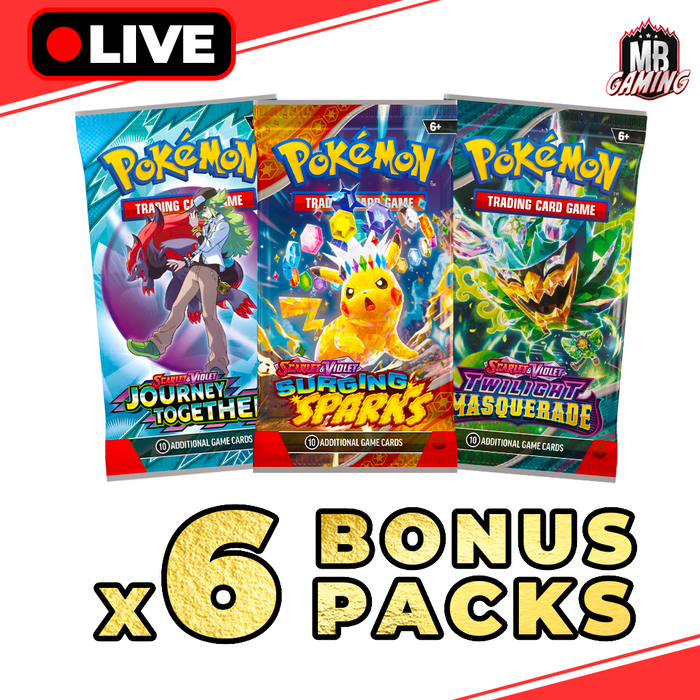 Pokemon: Choose Your Set - x6 Bonus Packs