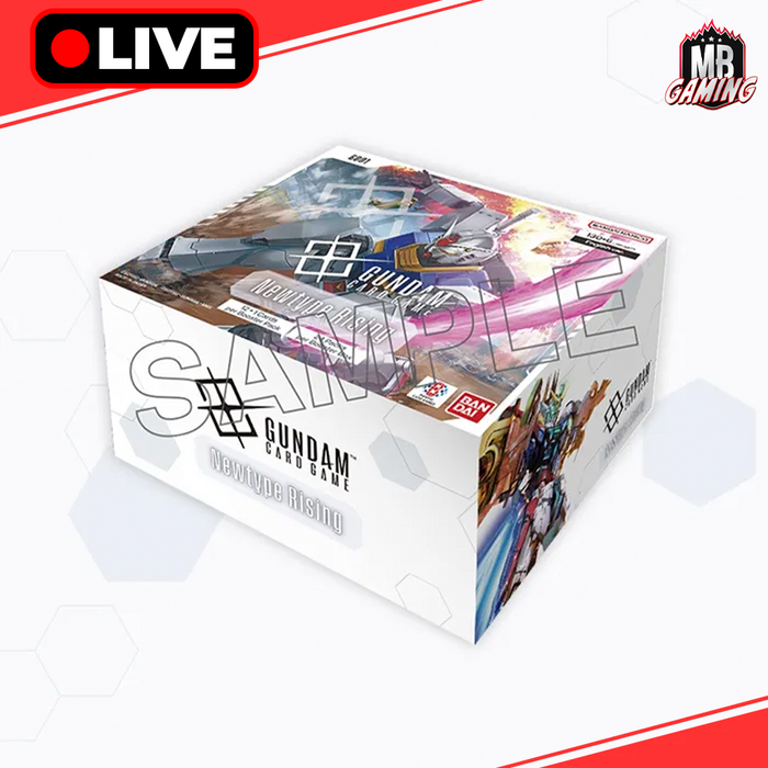 Gundam Card Game: Newtype Rising Booster Box [GD01]
