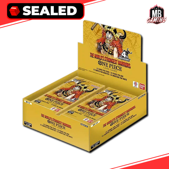 One Piece: The World's Strongest Warriors (OP-17) - Booster Box