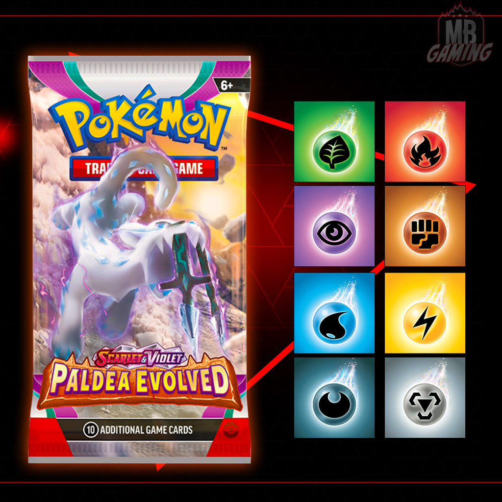 Pokemon: Paldea Evolved Energy Packs
