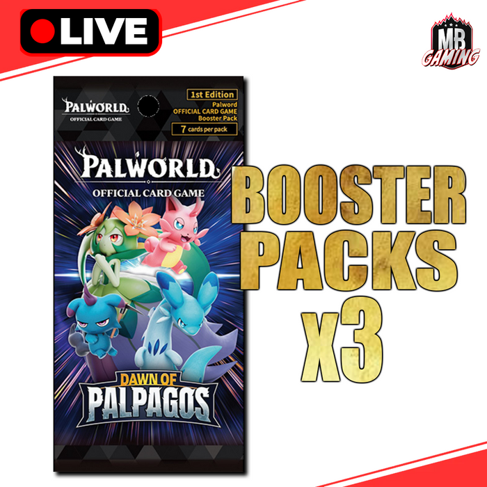 Palworld: Dawn of Palpagos Booster Pack x3