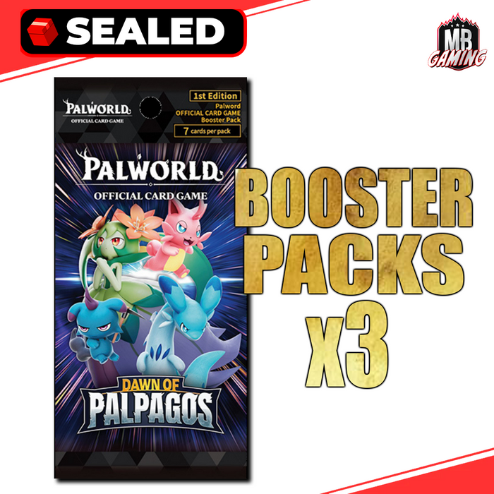 Palworld: Dawn of Palpagos Booster Pack x3